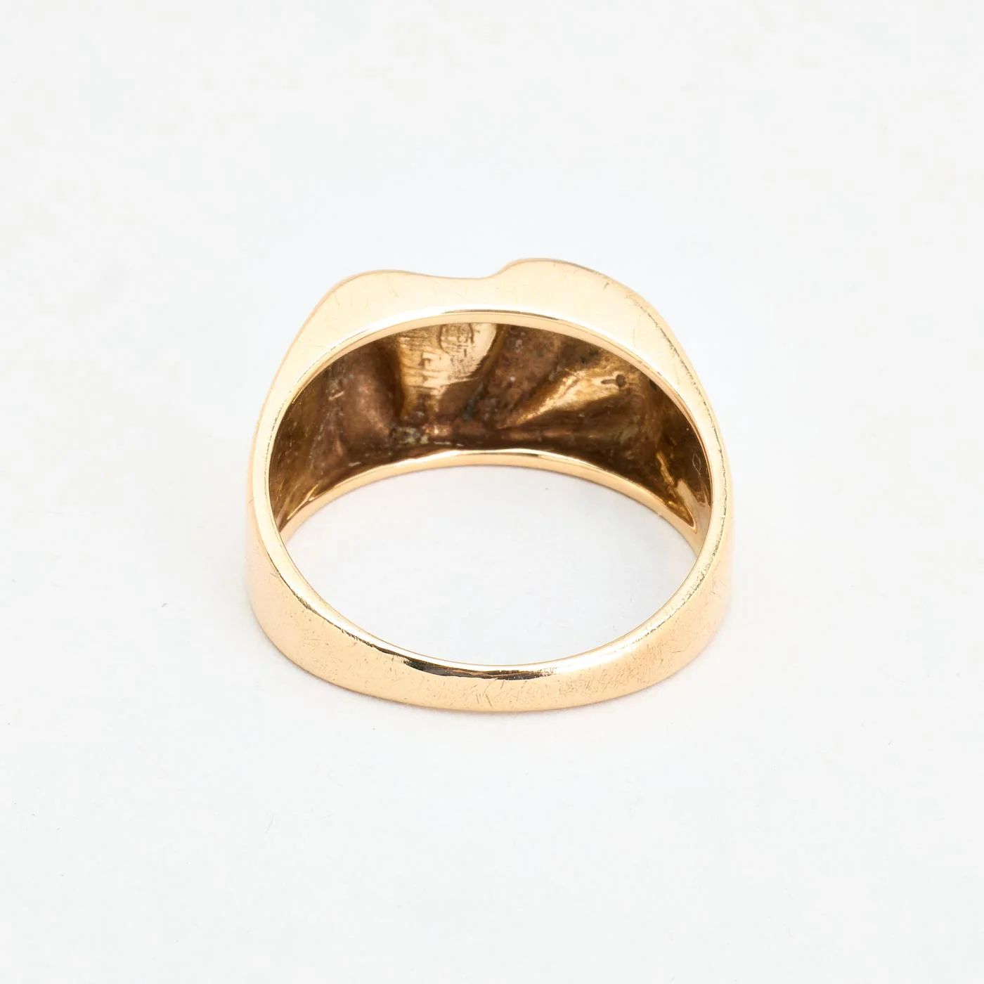 Organisk klackring i 14K guld strl. 21 / strl. 66 - Image 3