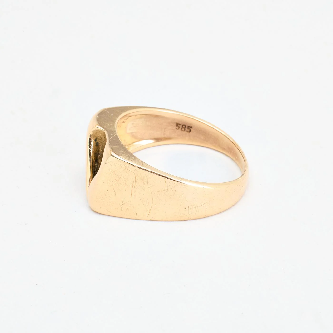 Organisk klackring i 14K guld strl. 21 / strl. 66 - Image 4