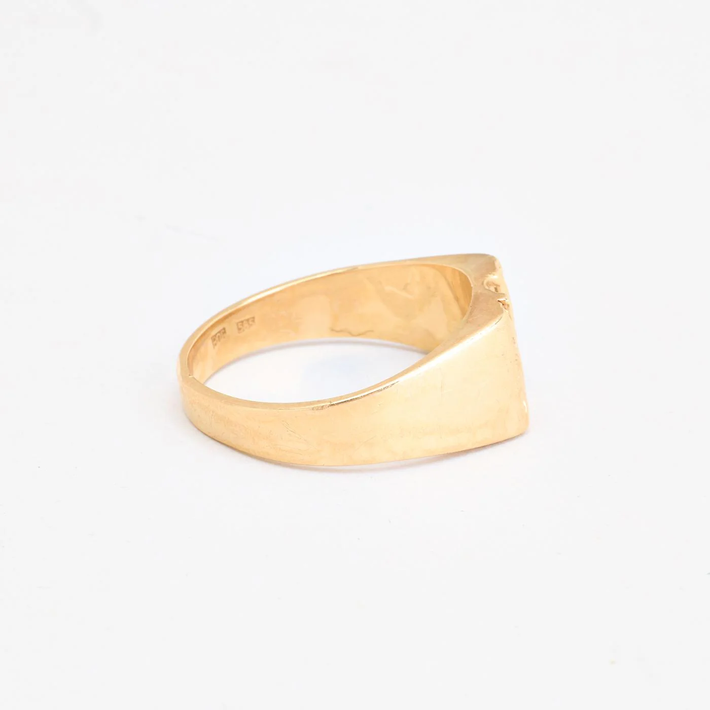 Organisk klackring i 14K guld strl. 20.1 / strl. 63 - Image 2