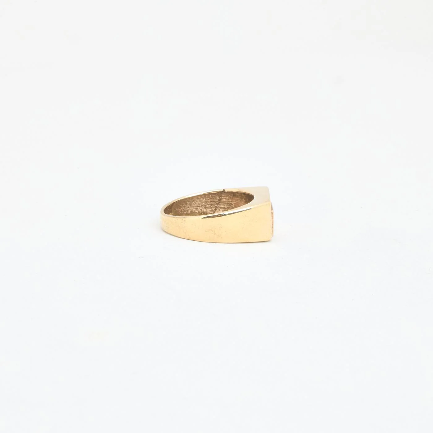 Organisk klackring i 8K guld strl. 17.5 / strl. 55 - Image 4