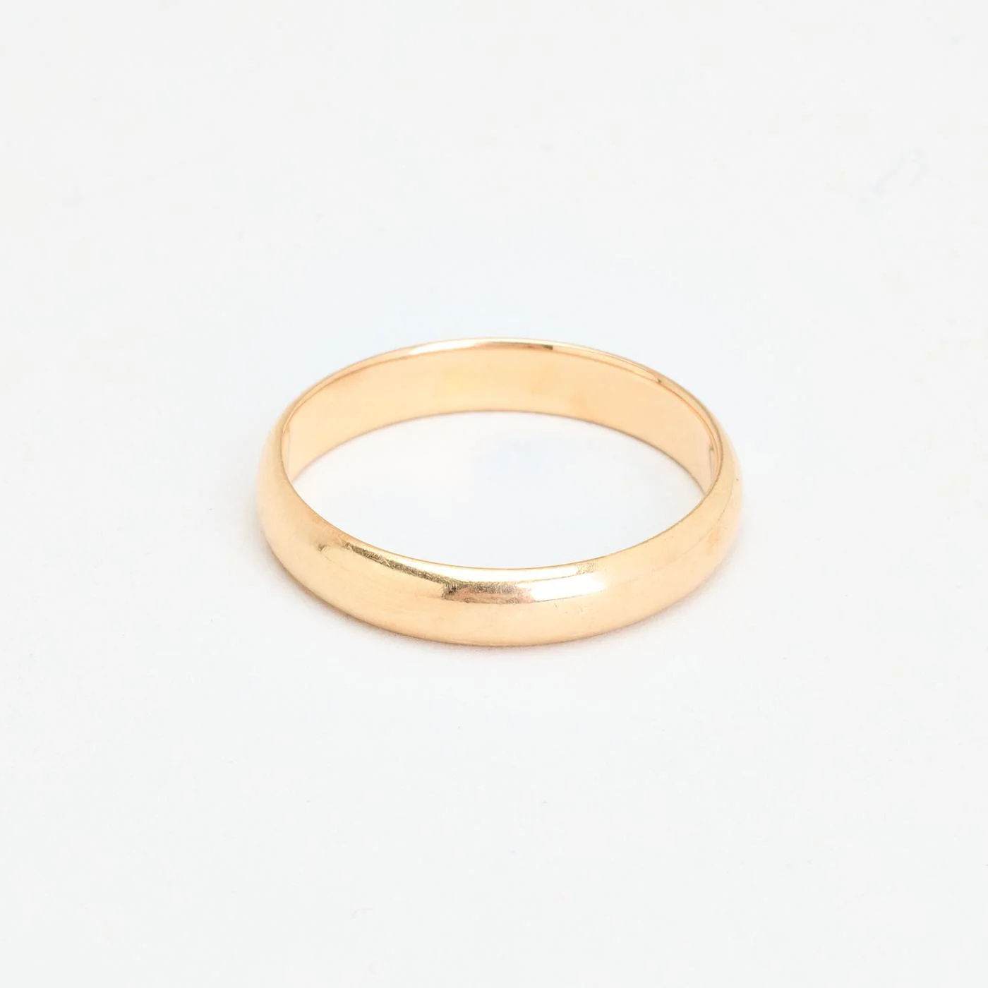 Klassisk vigselring i 14K guld strl. 19.7 / strl. 62 - Image 3