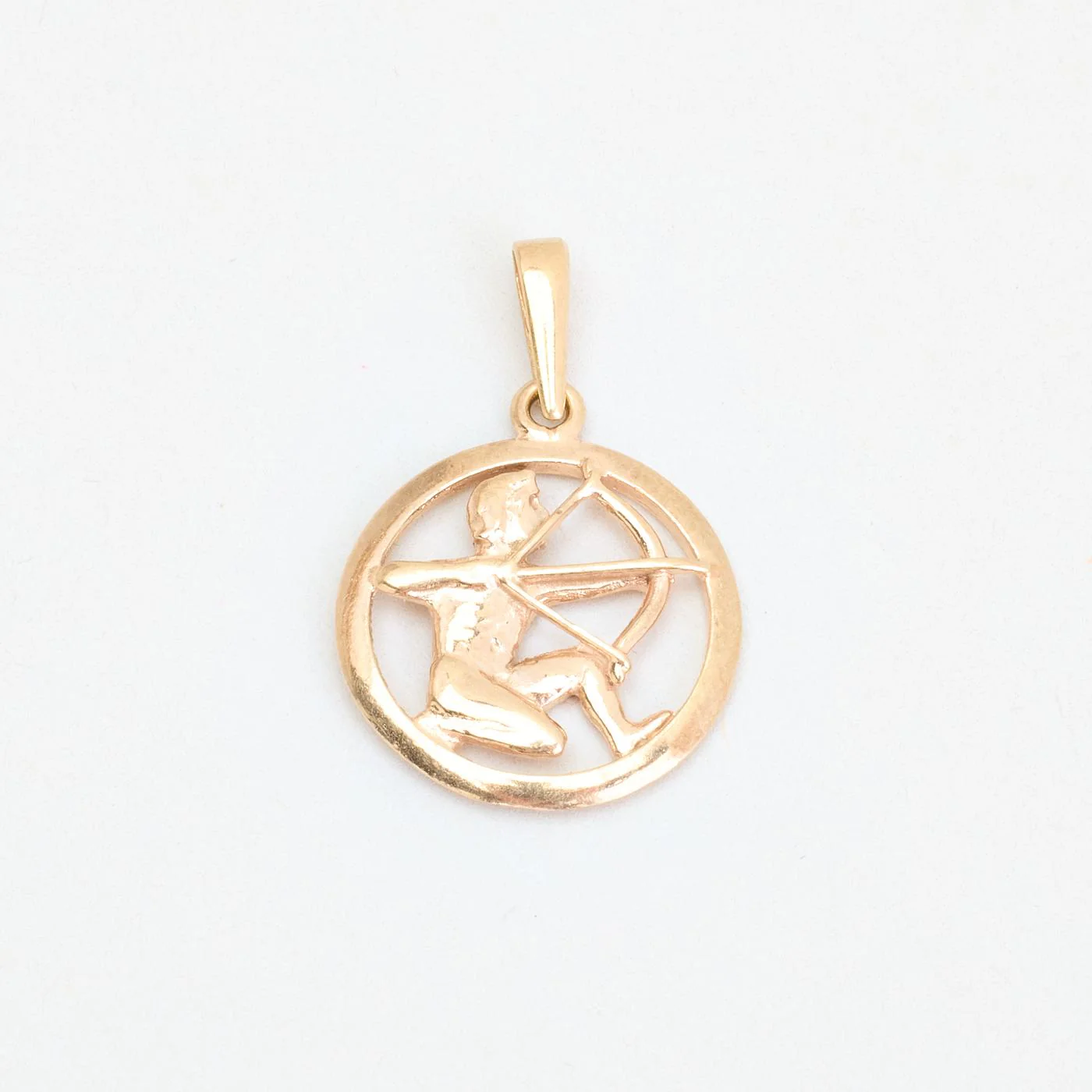 Skytte Hänge i 8K guld, 2.2 cm, 1.45 g