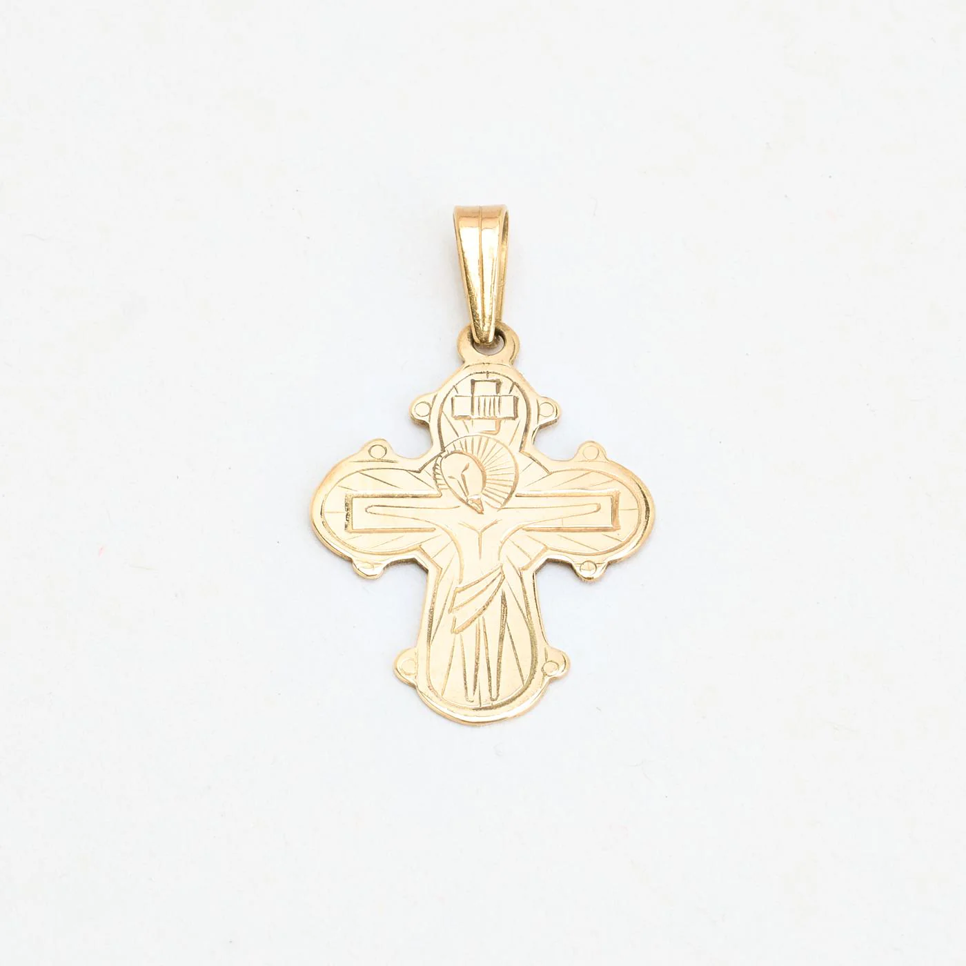 Dagmarkors i 8K guld, 3 cm, 1.2 g