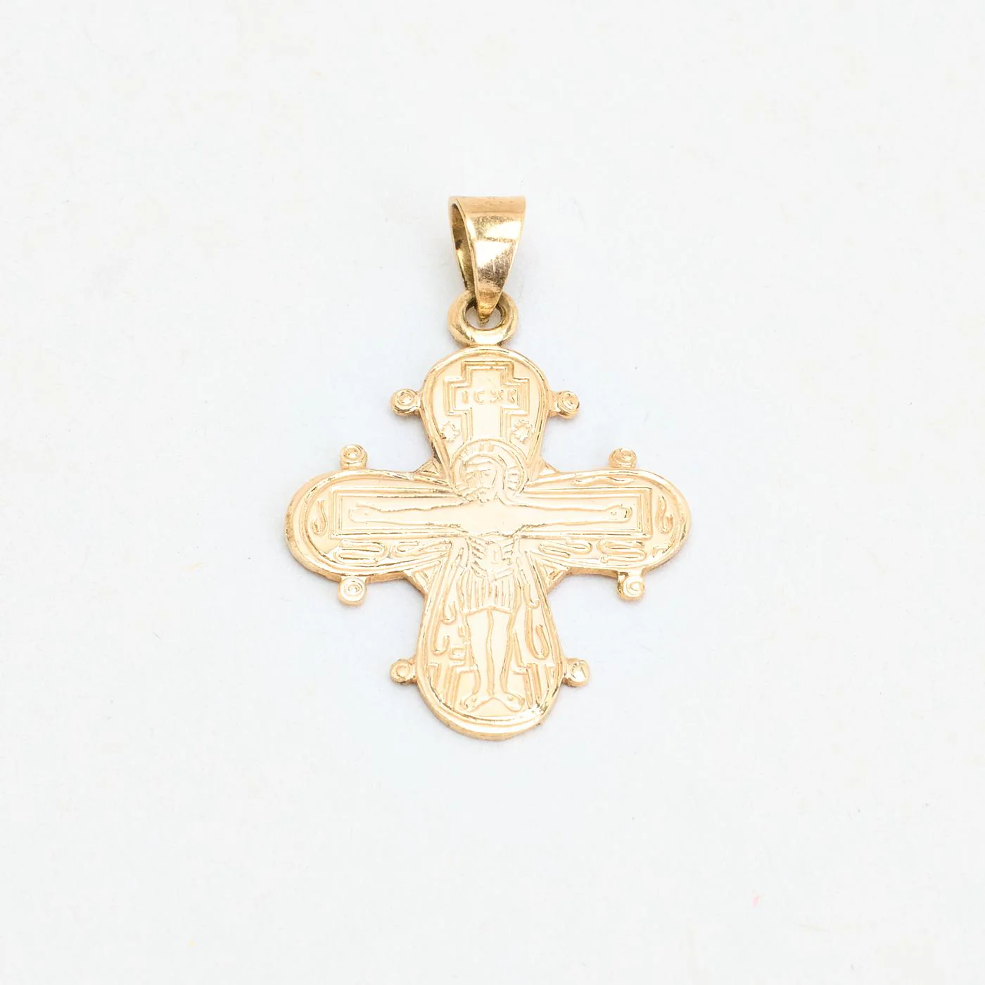 Dagmarkors i 14K guld, 2.2 cm, 1.4 g