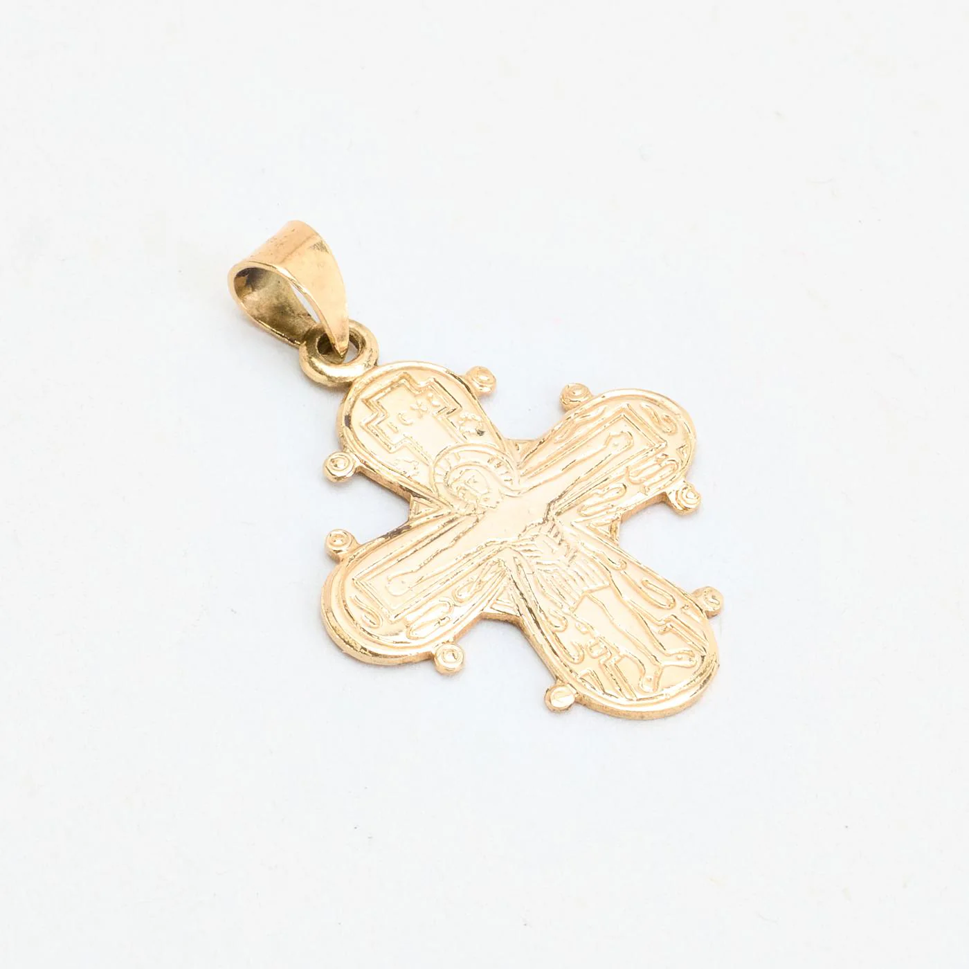 Dagmarkors i 14K guld, 2.2 cm, 1.4 g - Image 3