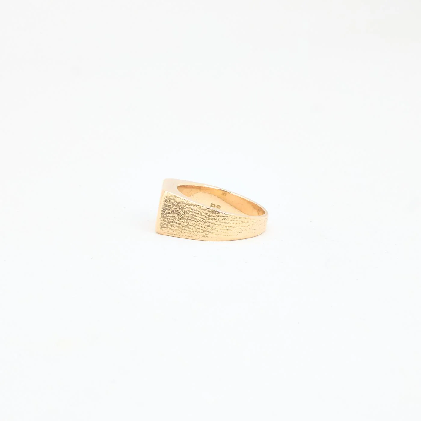 Monogram klackring i 14K guld strl. 17.8 / strl. 56 - Image 2