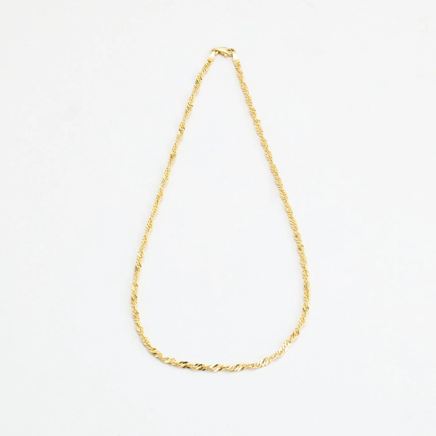 Singaporekedja Halsband i 14K guld, 42.5 cm, 6.5 g - Image 2