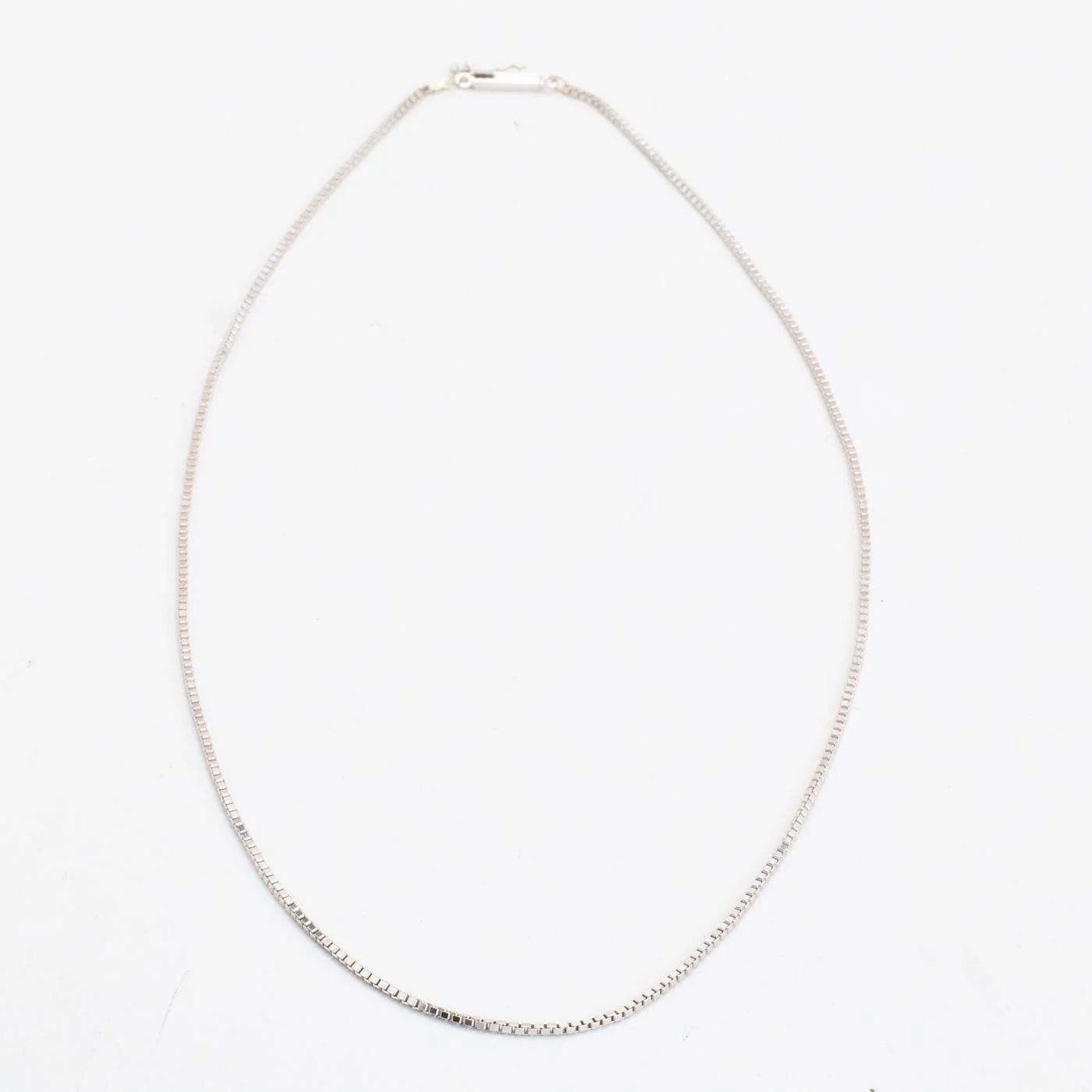Venezia Halsband i 14K vitt guld 4 g
