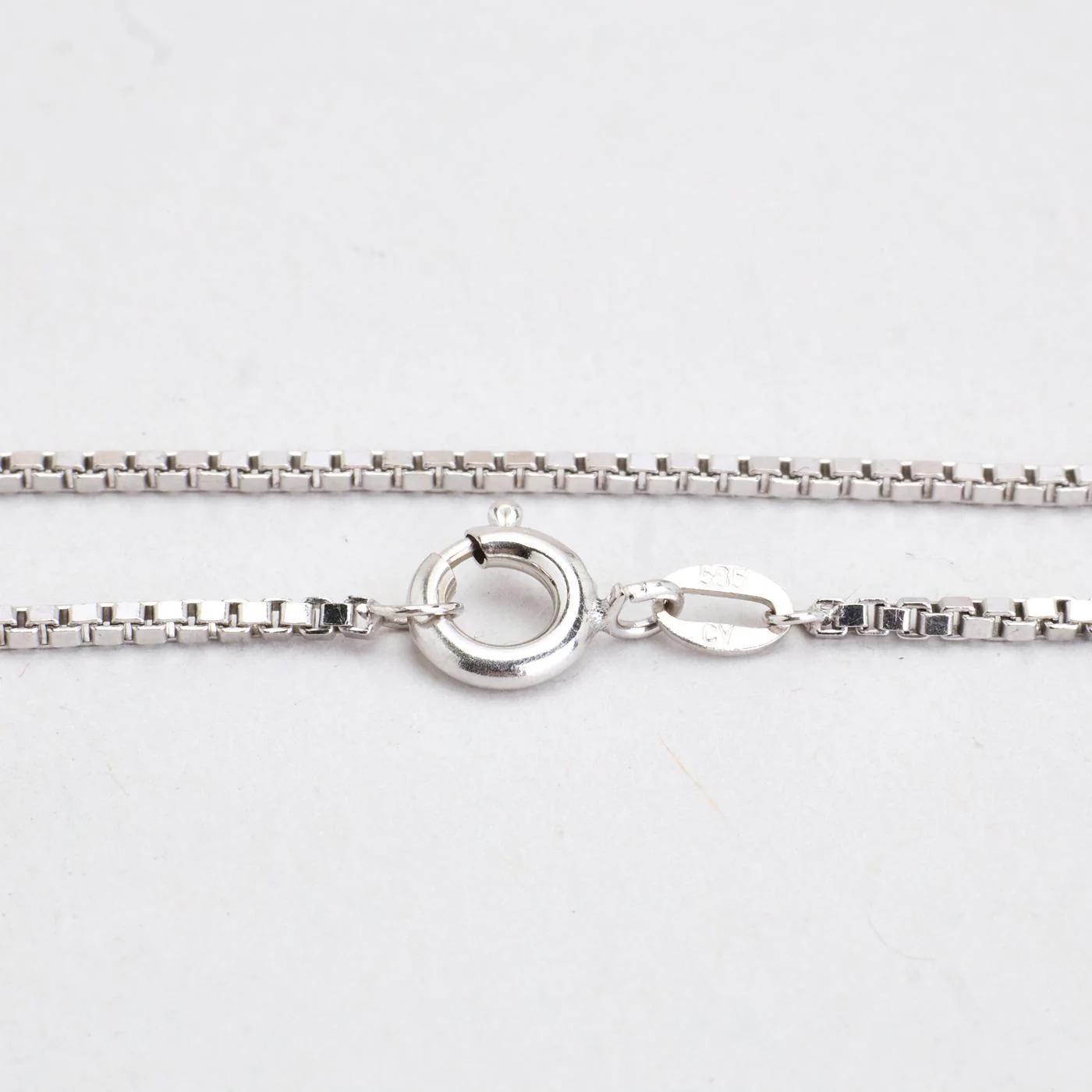 Venezia Armband i 14K vitt guld, 18.5 cm, 1.5 g - Image 5