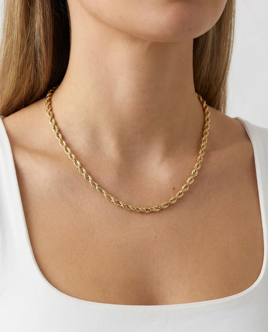Cordell Halsband i 8K guld, 42 cm, 8.09 g