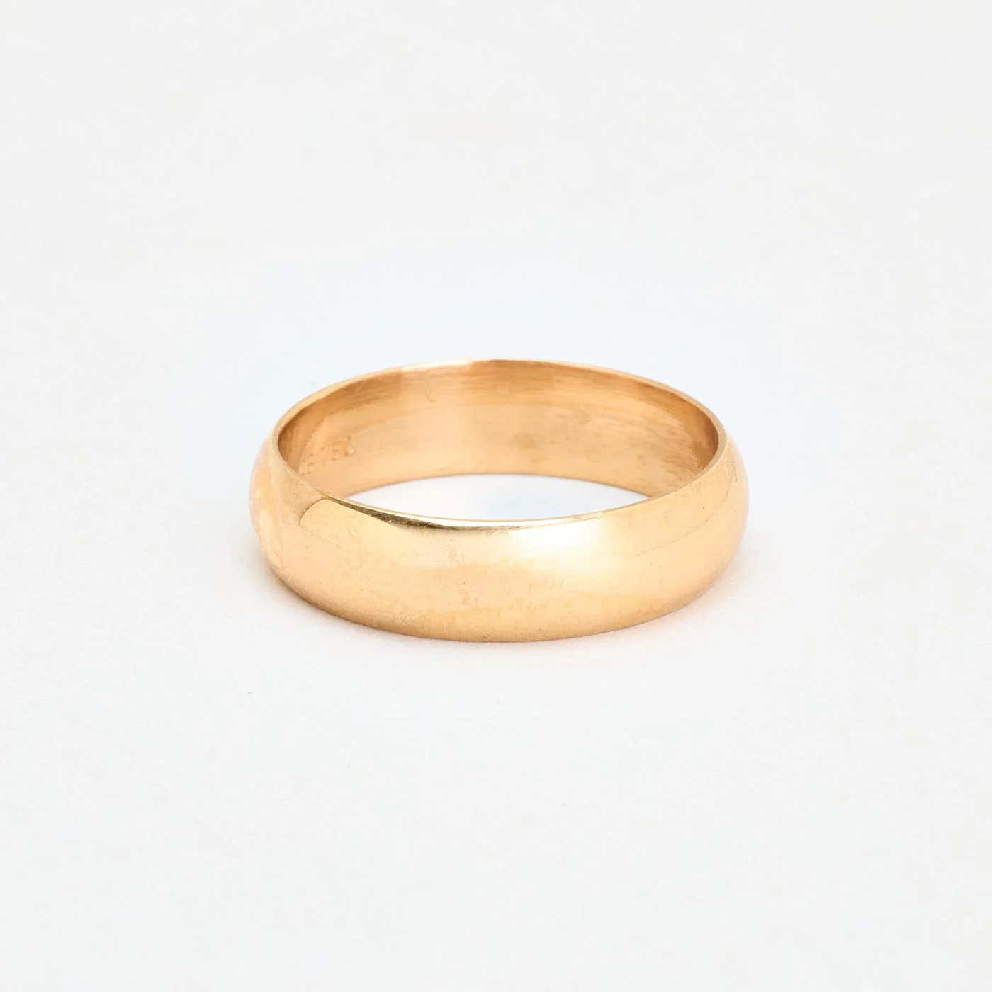 Klassisk vigselring i 18K guld strl. 16.9 / strl. 53 - Image 3