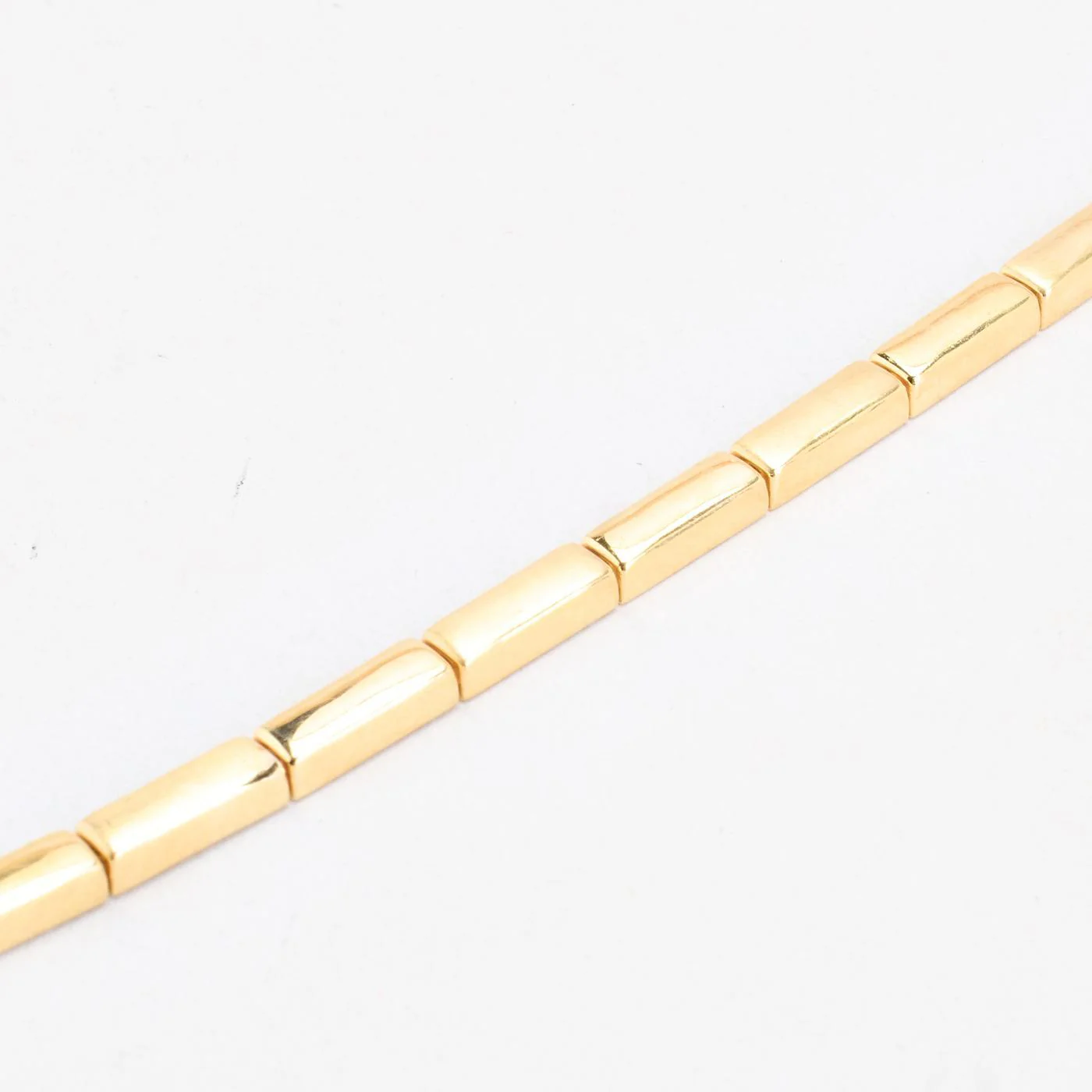 Geometrisk Armband i 14K guld, 19.5 cm, 8 g - Image 4