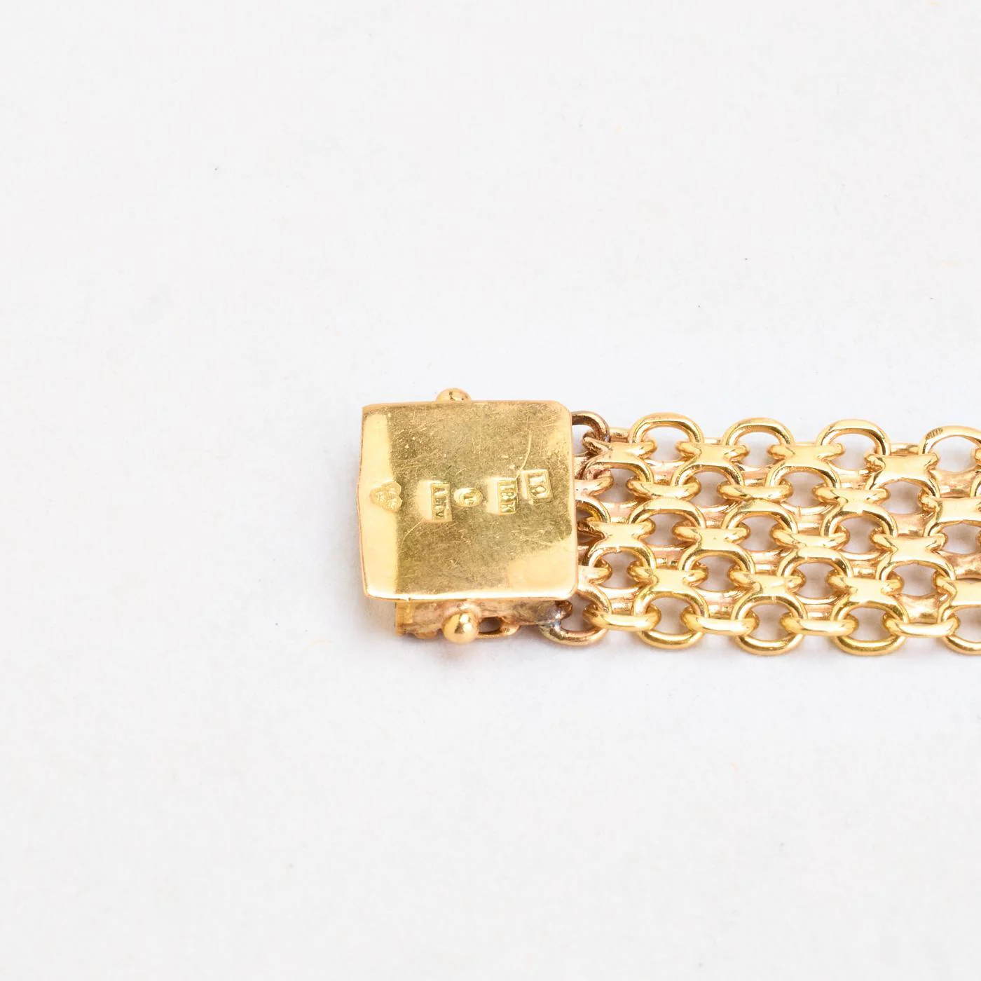 X-länk Armband i 18K guld, 20.5 cm, 29 g - Image 4