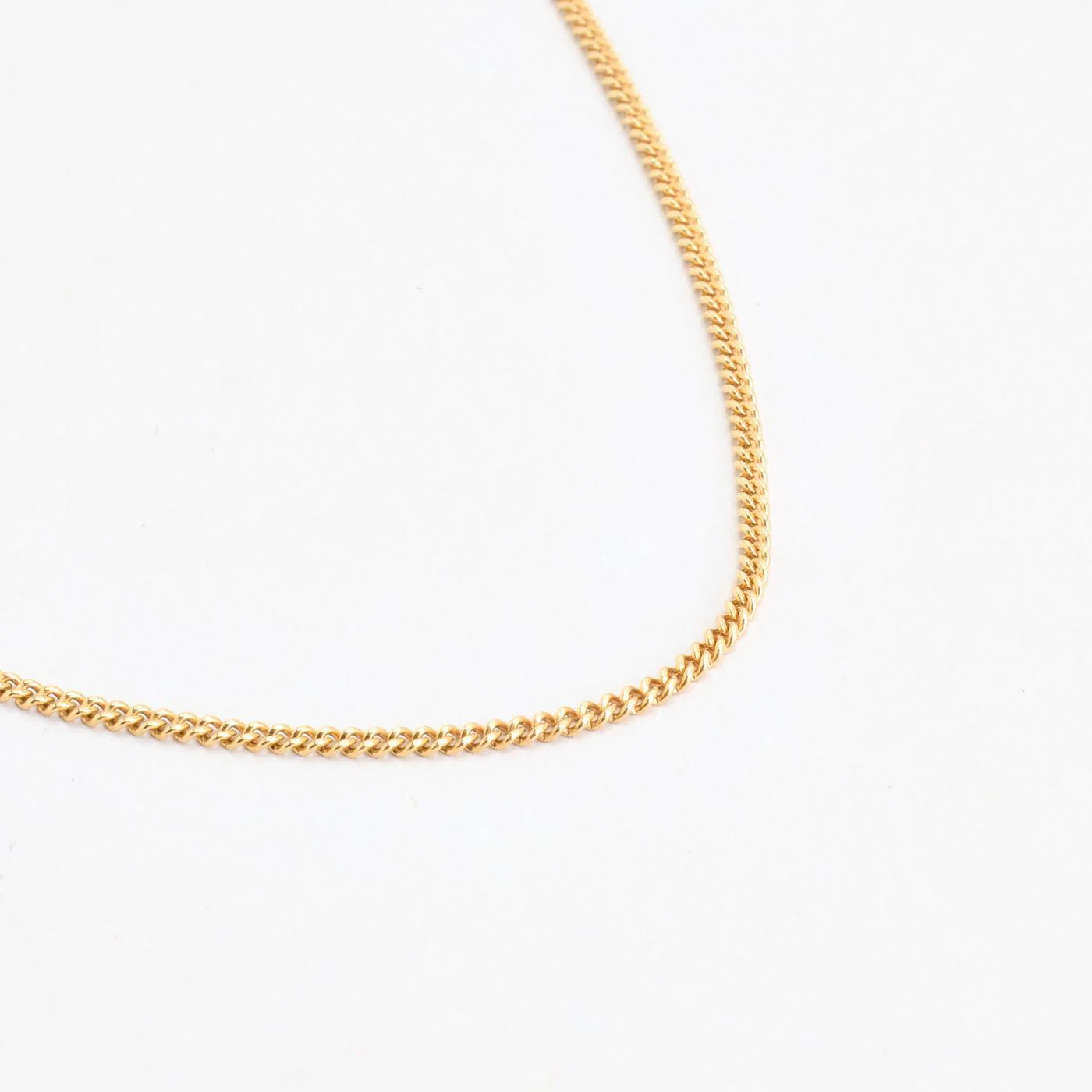 Pansar Halsband i 8K guld, 47 cm, 2.7 g - Image 2