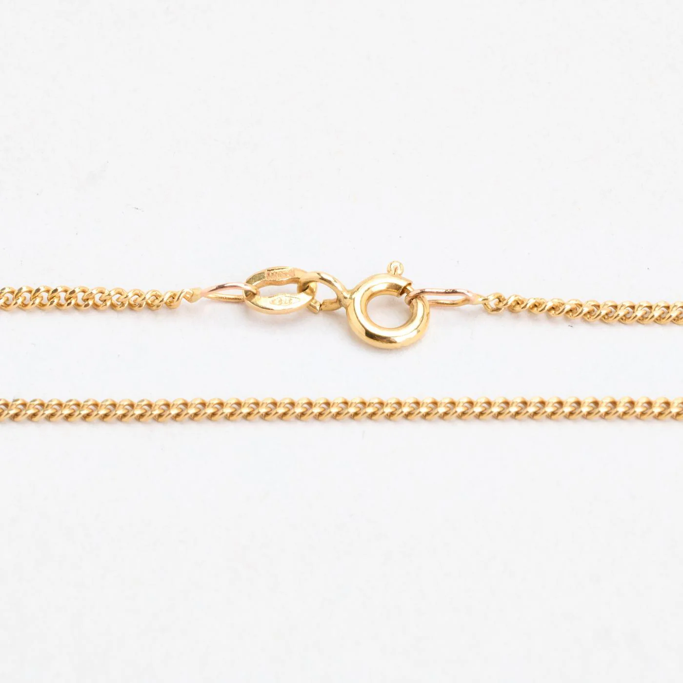Pansar Halsband i 8K guld, 47 cm, 2.7 g - Image 4