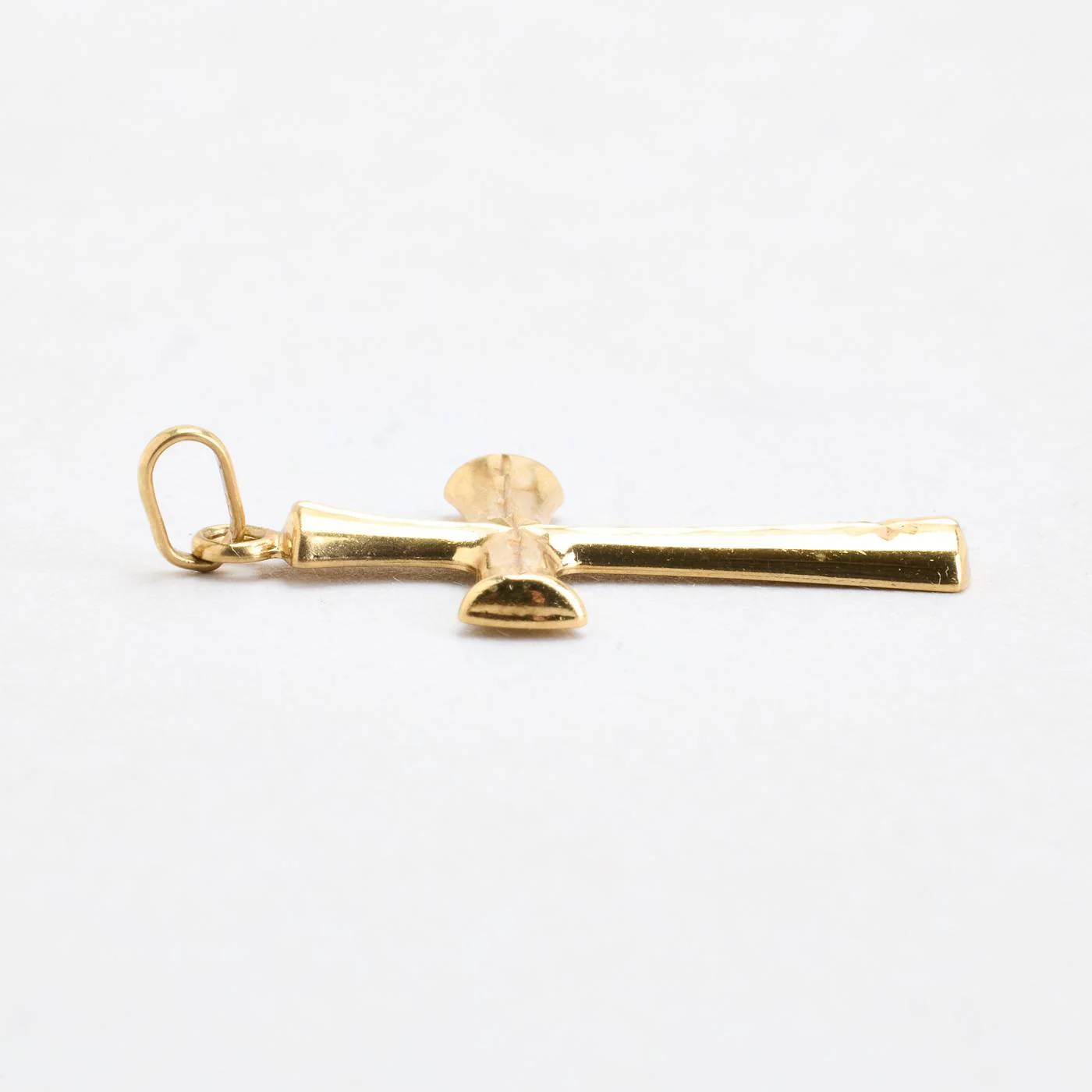 Mönstrad Hänge i 8K guld, 3 cm, 0.6 g - Image 3