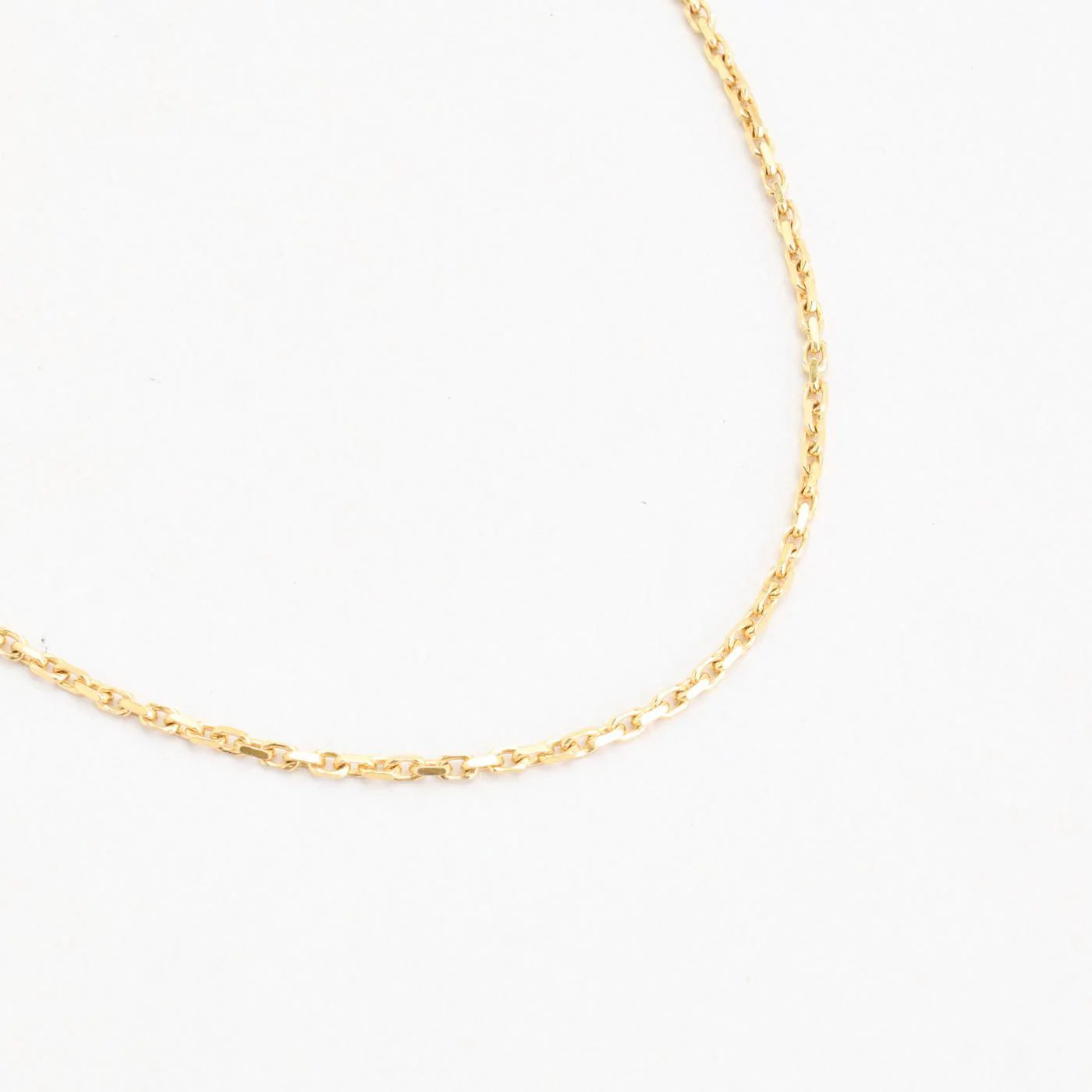 Ankarkedja Halsband i 8K guld, 52 cm, 3.59 g - Image 2