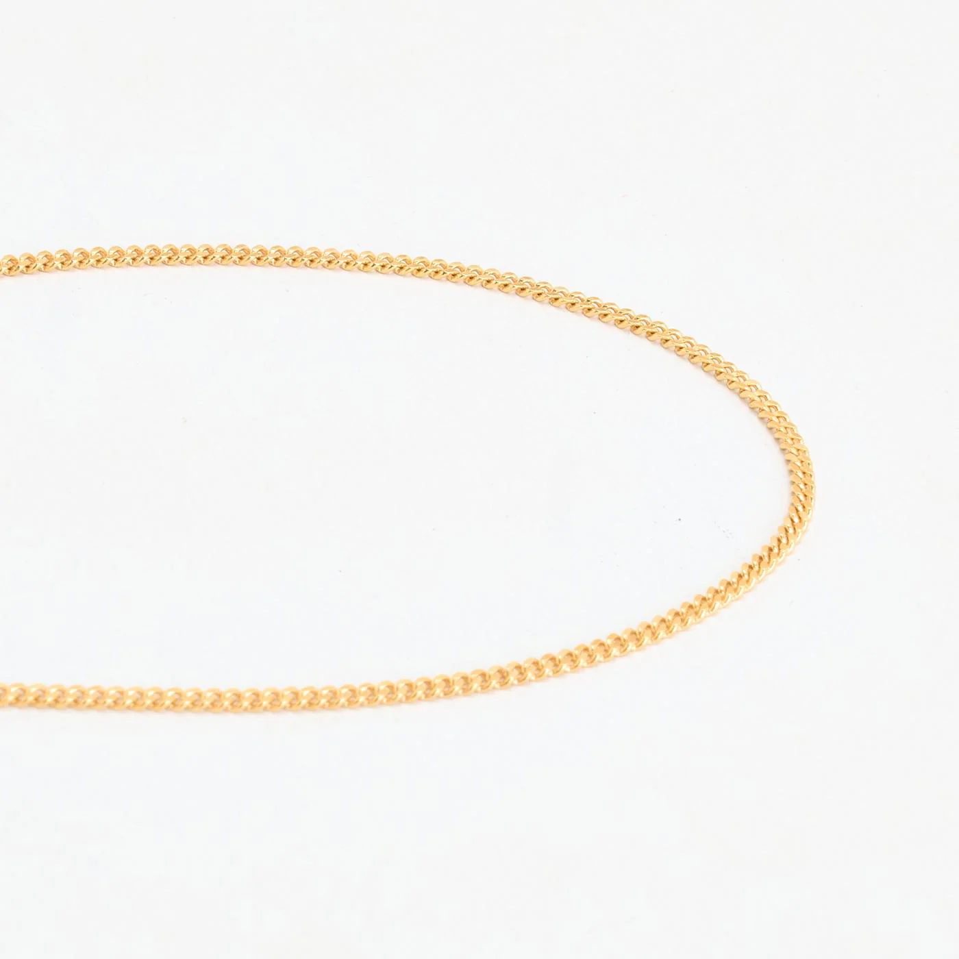 Pansar Halsband i 8K guld, 40.5 cm, 3.5 g - Image 3