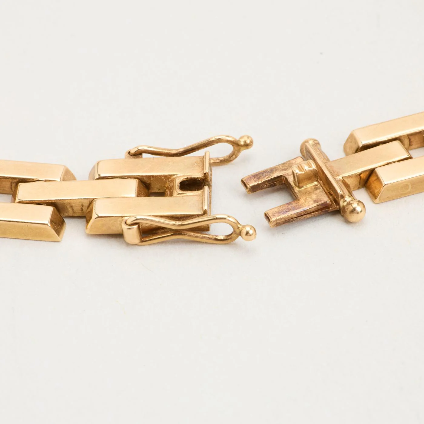 Block Halsband i 14K guld, 44 cm, 32.39 g - Image 3