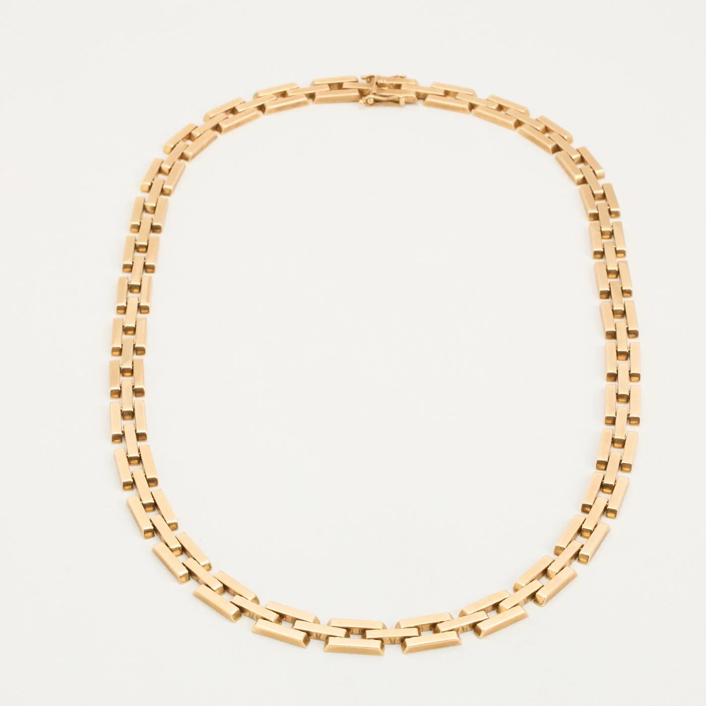 Block Halsband i 14K guld, 44 cm, 32.39 g - Image 5