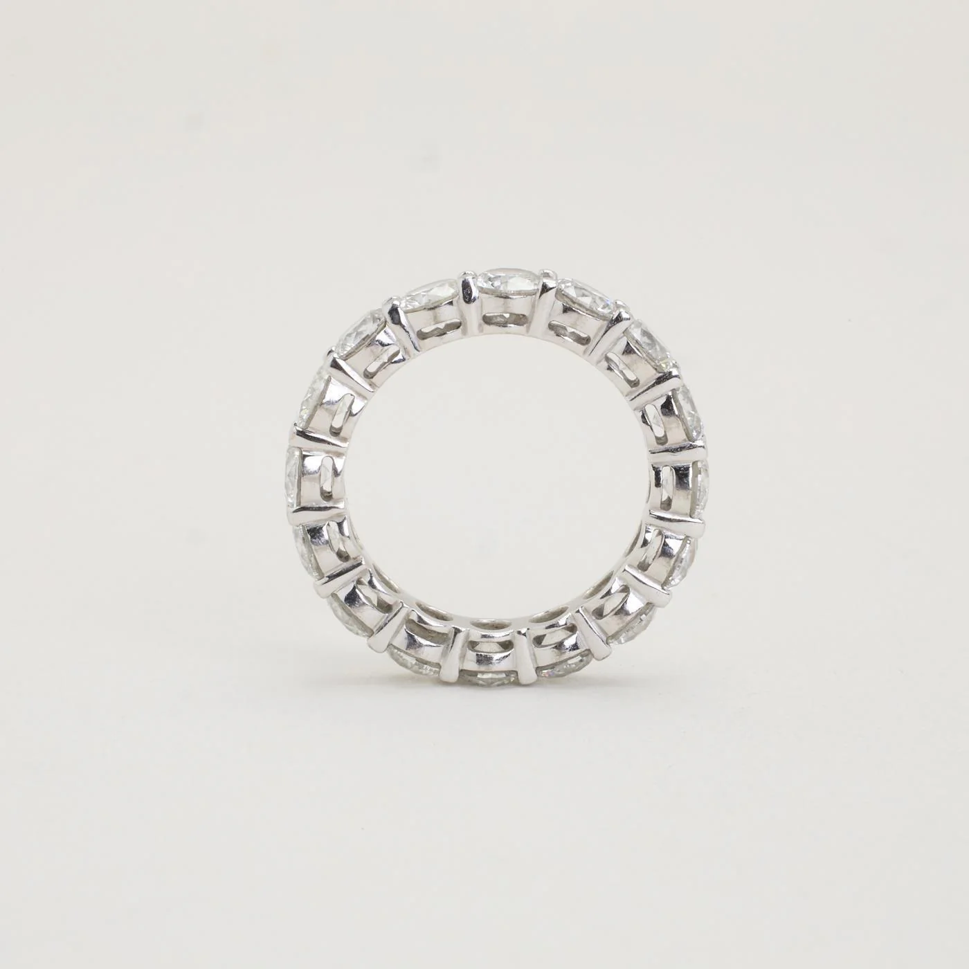 Bach Mouritsen alliansring med diamant (4.86 ct) i 18K guld strl. 16.9 / strl. 53 - Image 5