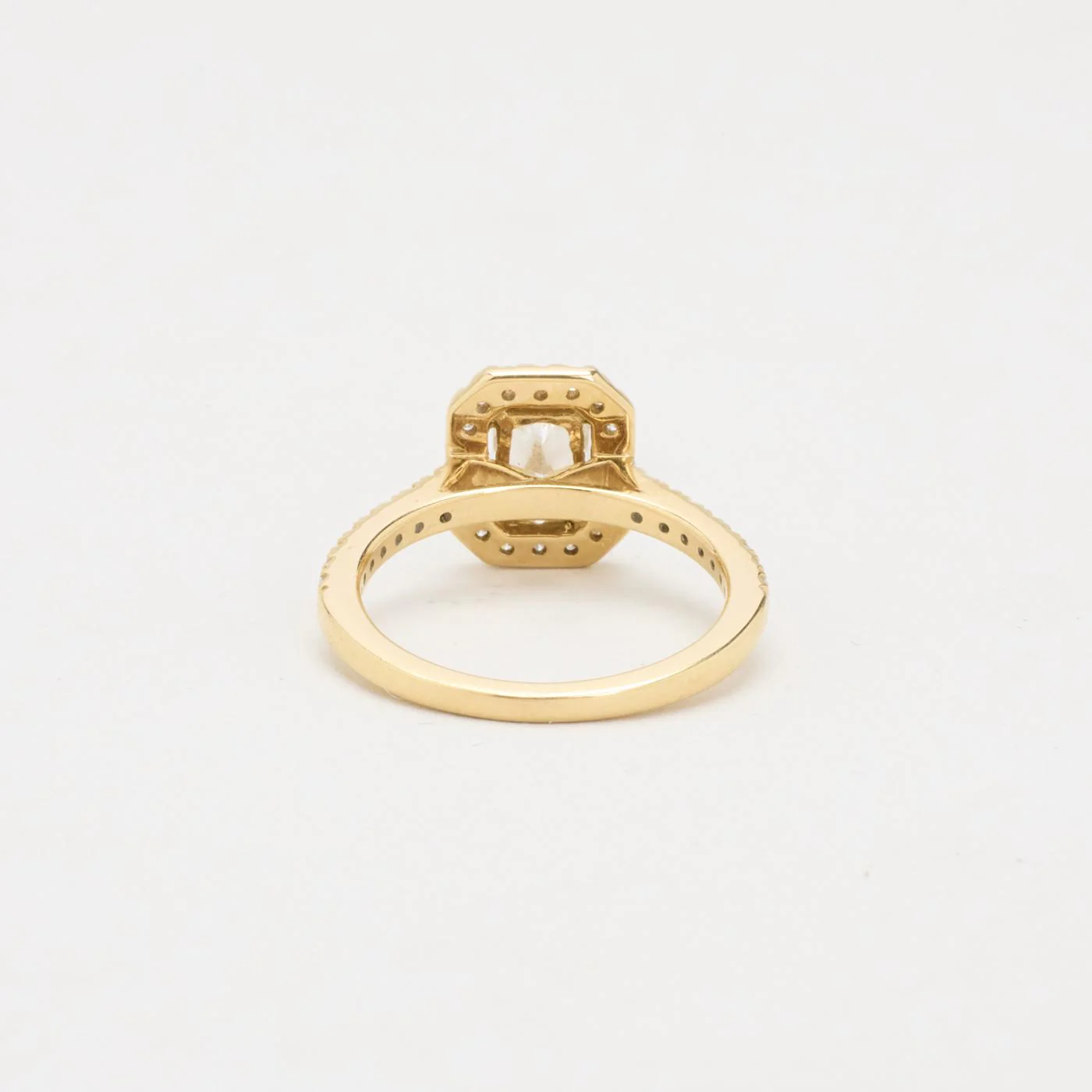 Benedikte Boje Haloring haloring med diamant (1 ct) i 18K guld strl. 15.9 / strl. 50 - Image 4
