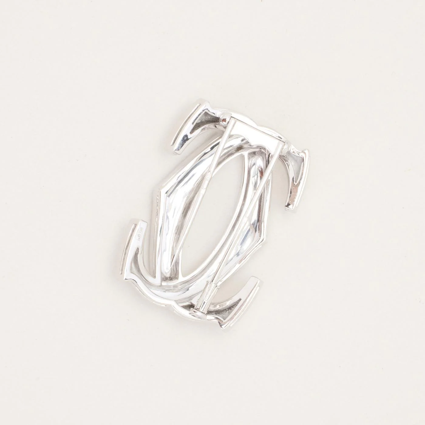 Cartier Brosch i 18K vitt guld, 3.5 cm, 21.86 g - Image 3